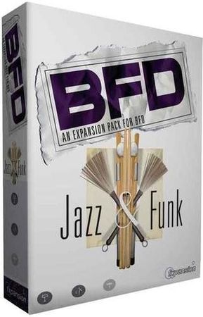 BFD Jazz and Funk Expansion Pack DVDR