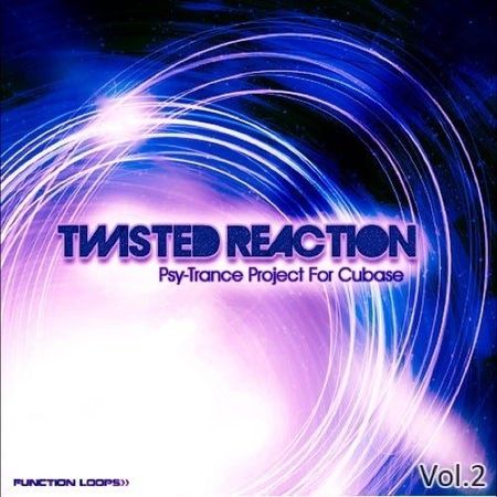 Twisted Reaction Psy-Trance Project For Cubase Vol.2 WAV MiDi
