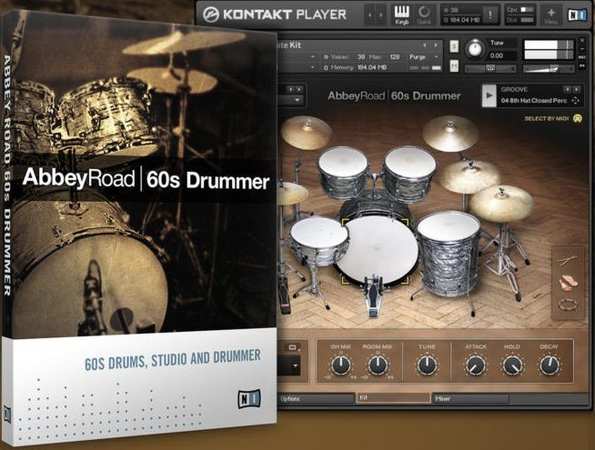 Abbey Road 60s Drums KONTAKT DVDR