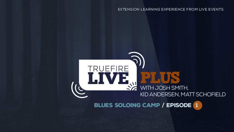Live Blues Blues Soloing Camp Episode 01 TUTORiAL